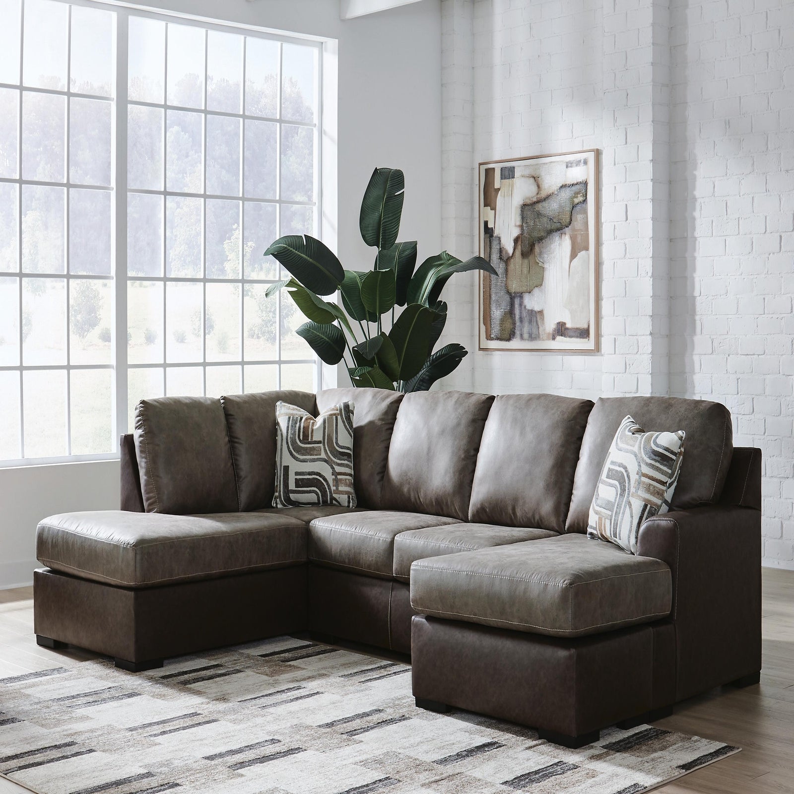 Castille Way 2-Piece Sectional with Chaise (PC62703-SI) - Image 2