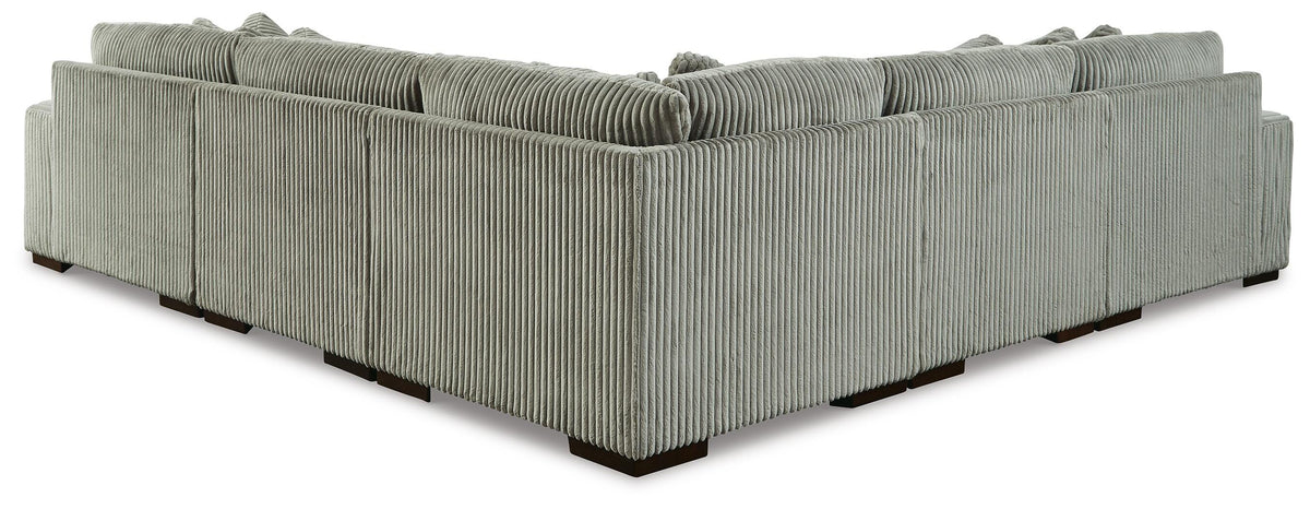 Lindyn 5-Piece Sectional and Ottoman (21105-SI) - Image 3