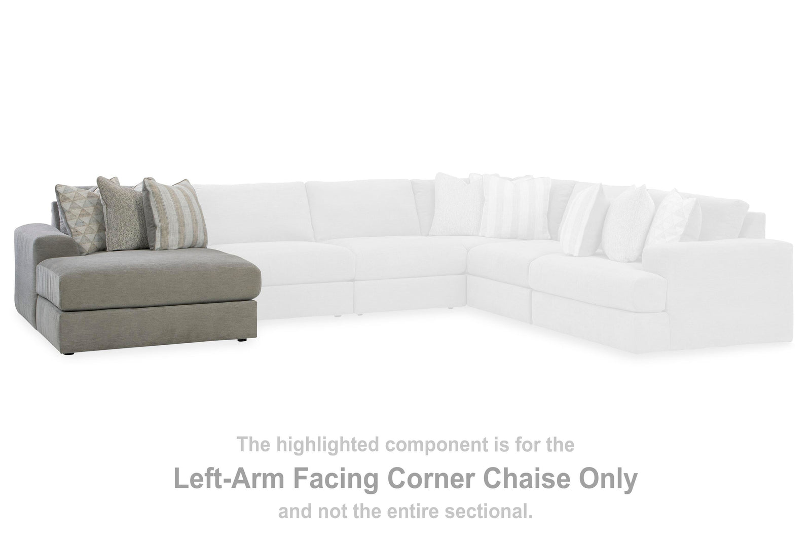 Avaliyah Left-Arm Facing Corner Chaise (58103-SI) - Image 19