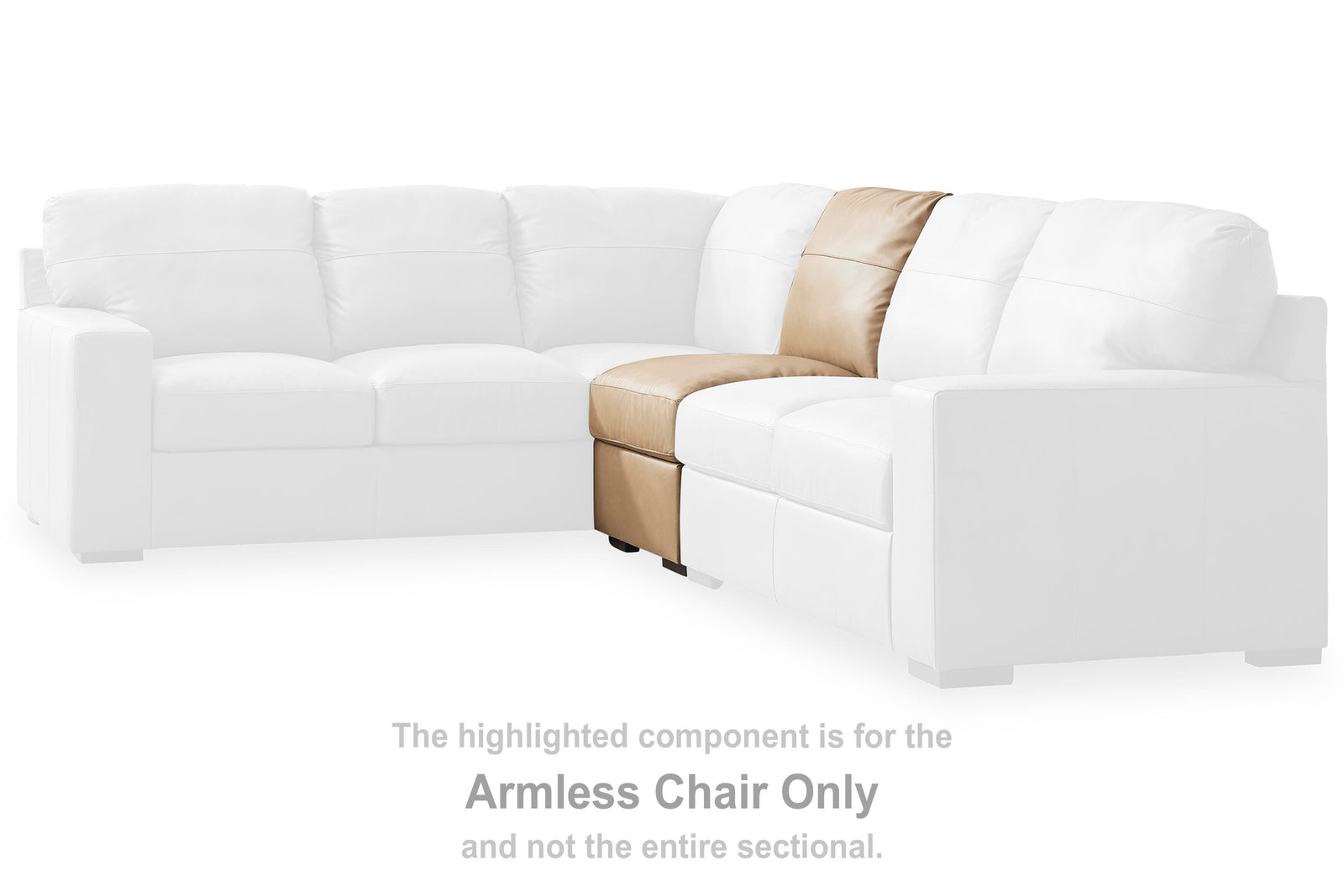 Bandon Left-Arm Facing Sofa with Corner Wedge (38006-SI) - Image 20