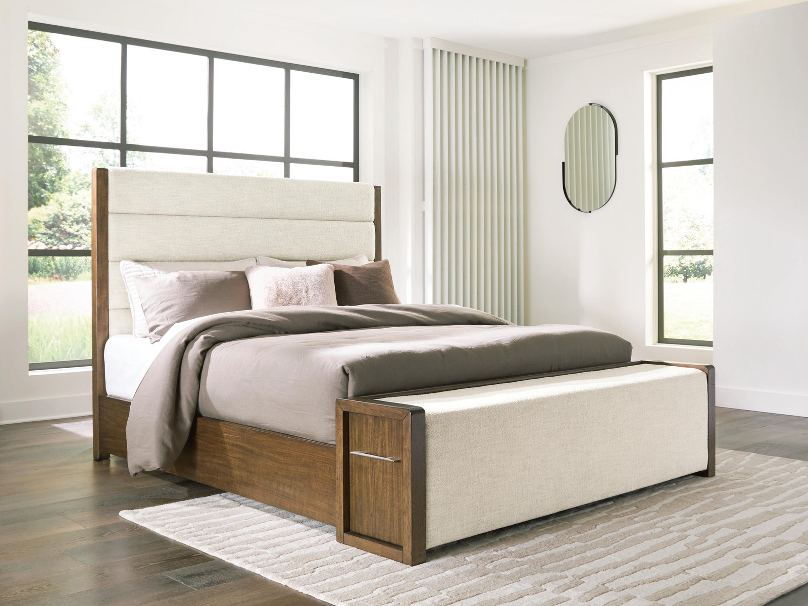 Marxmore Upholstered Storage Bed - Brown  (B863-SI) - Image 7