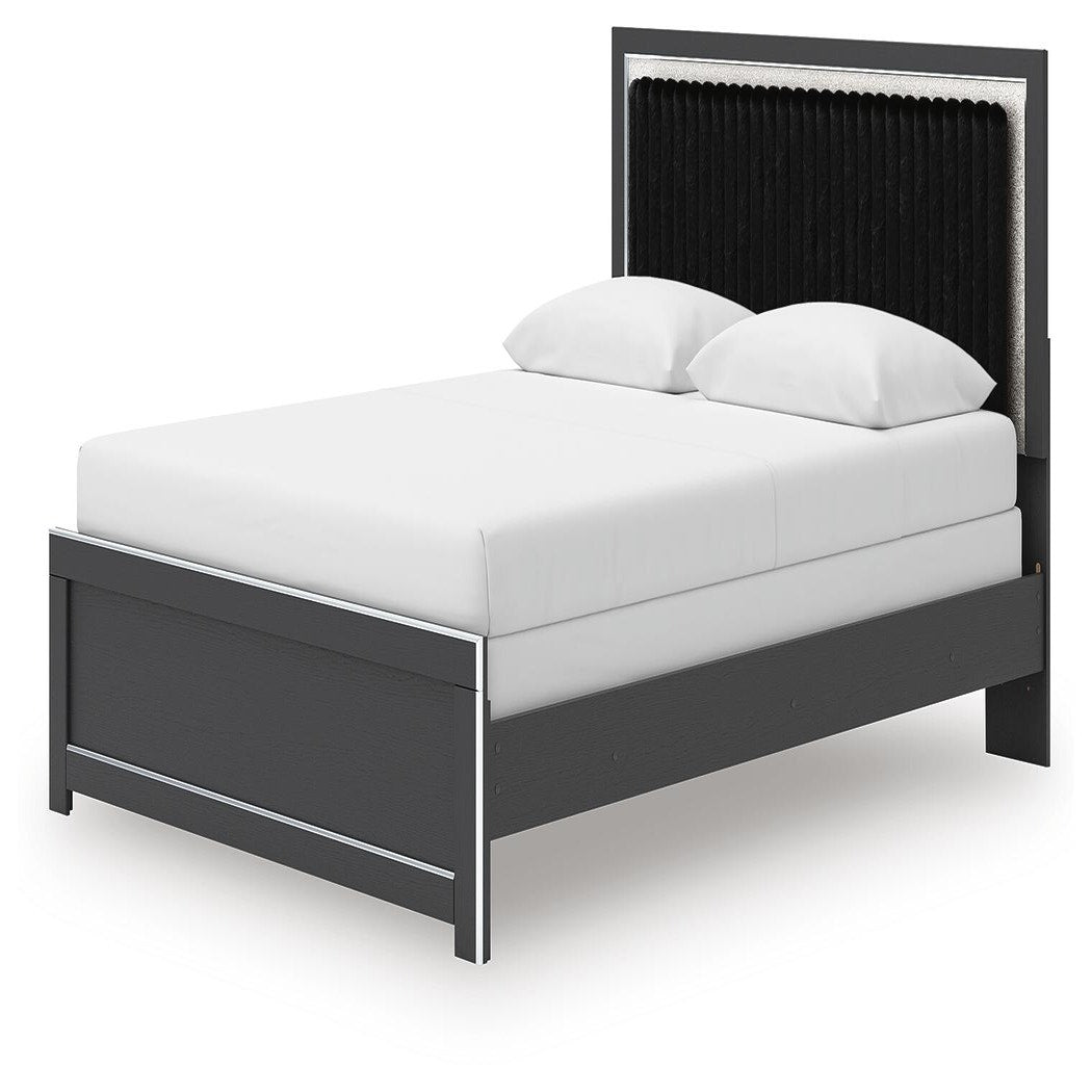 Zuraleus Queen Panel Bed, Dresser, Mirror and Nightstand (PCB3380-SI) - Image 15