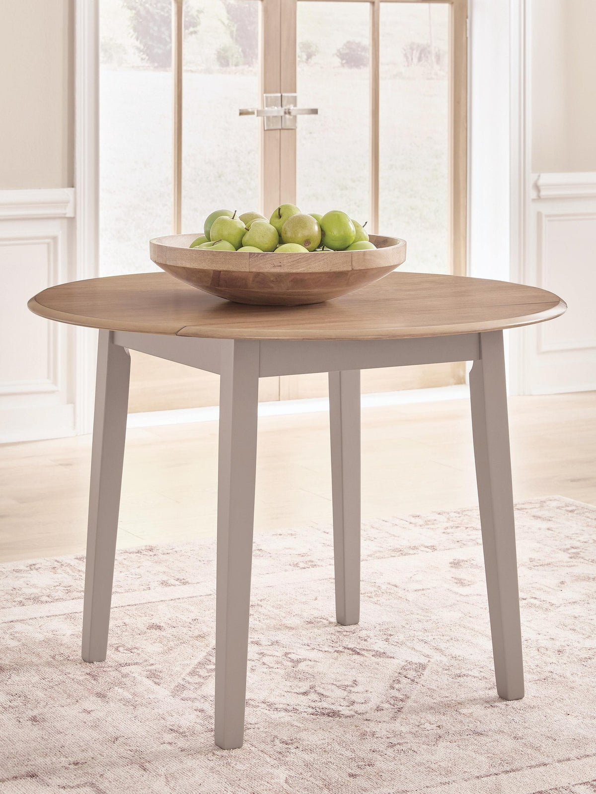 Harperfeld Dining Drop Leaf Table (PCD403-SI) - Image 2