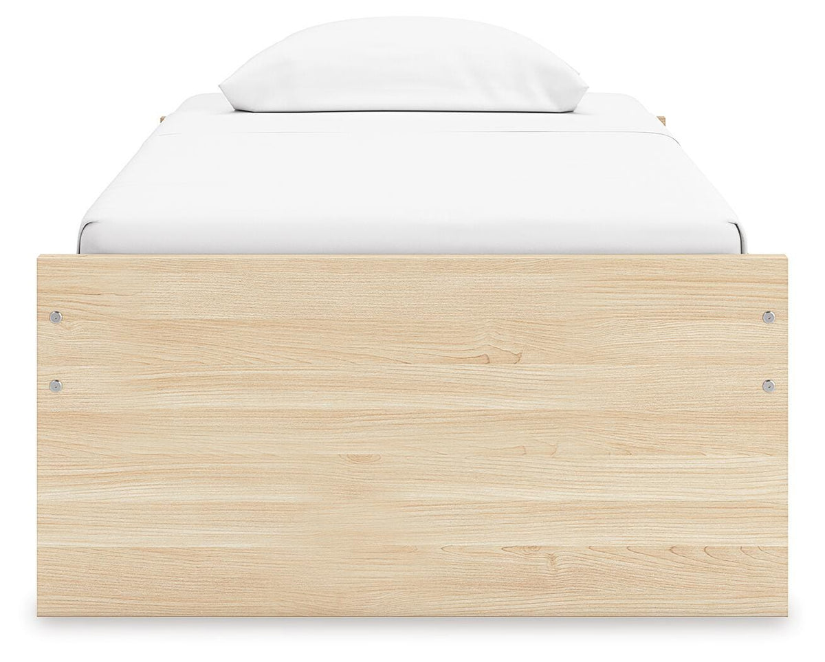 Onita Platform Bed (Youth) - Natural  (EB9632-SI) - Image 3