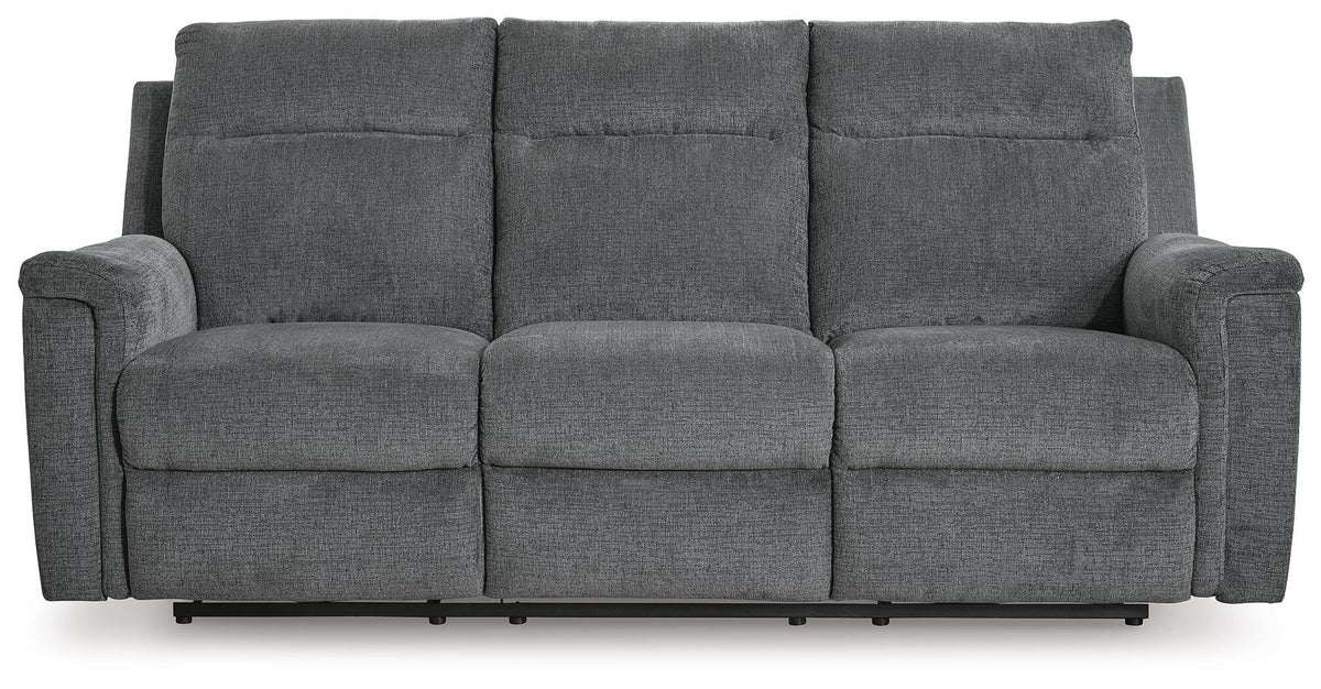Barnsana Power Reclining Sofa, Loveseat and Recliner (33202-SI) - Image 2