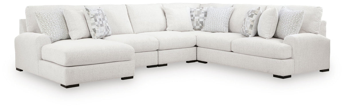 Misty-Lakes 5-Piece Sectional with Chaise (PC66906-SI)