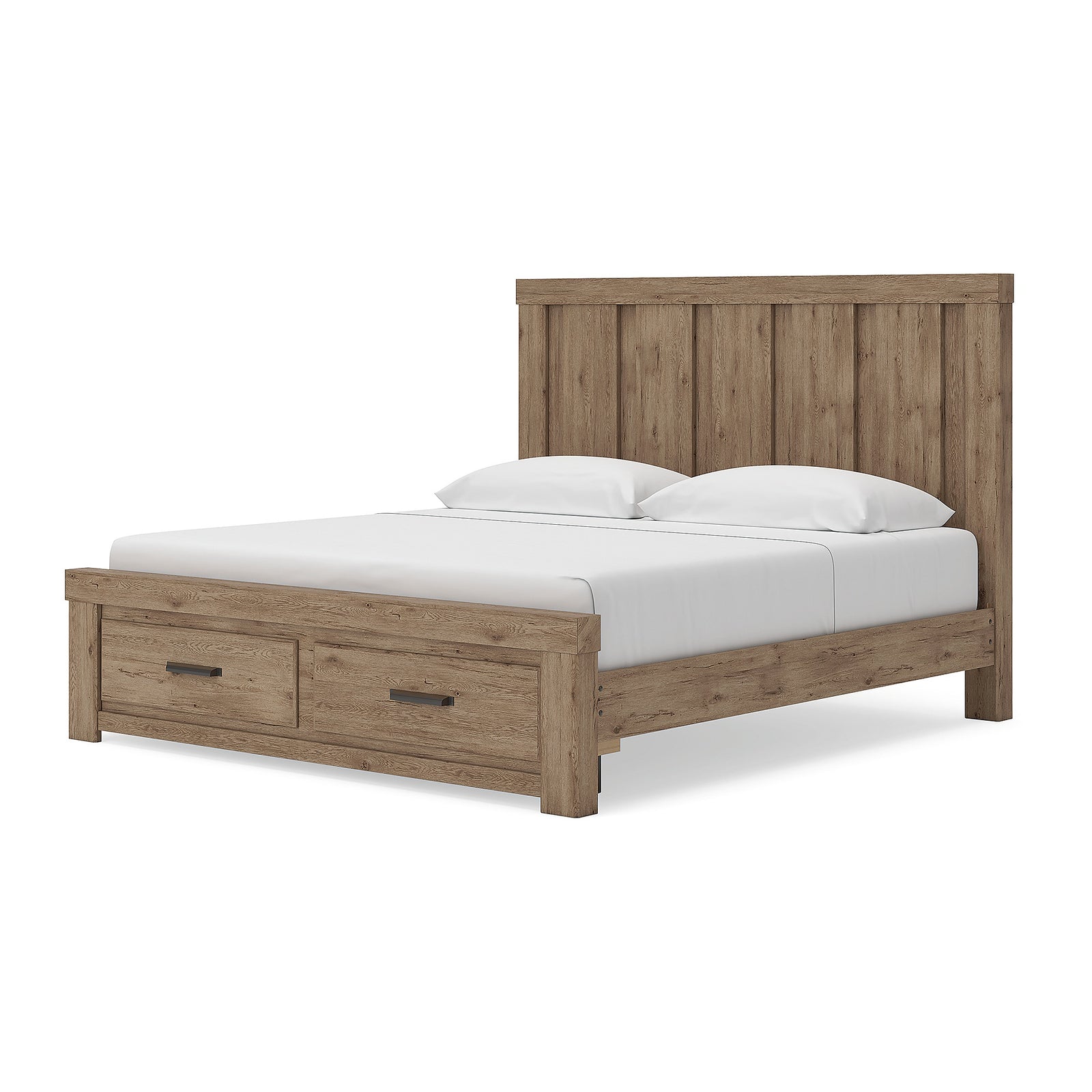 Oliandon King Panel Storage Bed (PCB2844-SI) - Image 3
