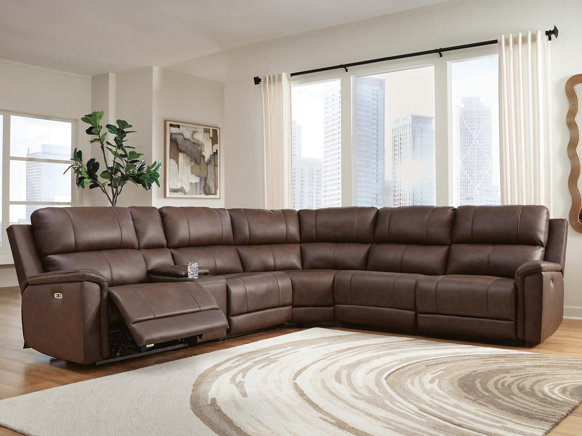 Bleckley 6-Piece Power Reclining Sectional (PCU12001-SI) - Image 2