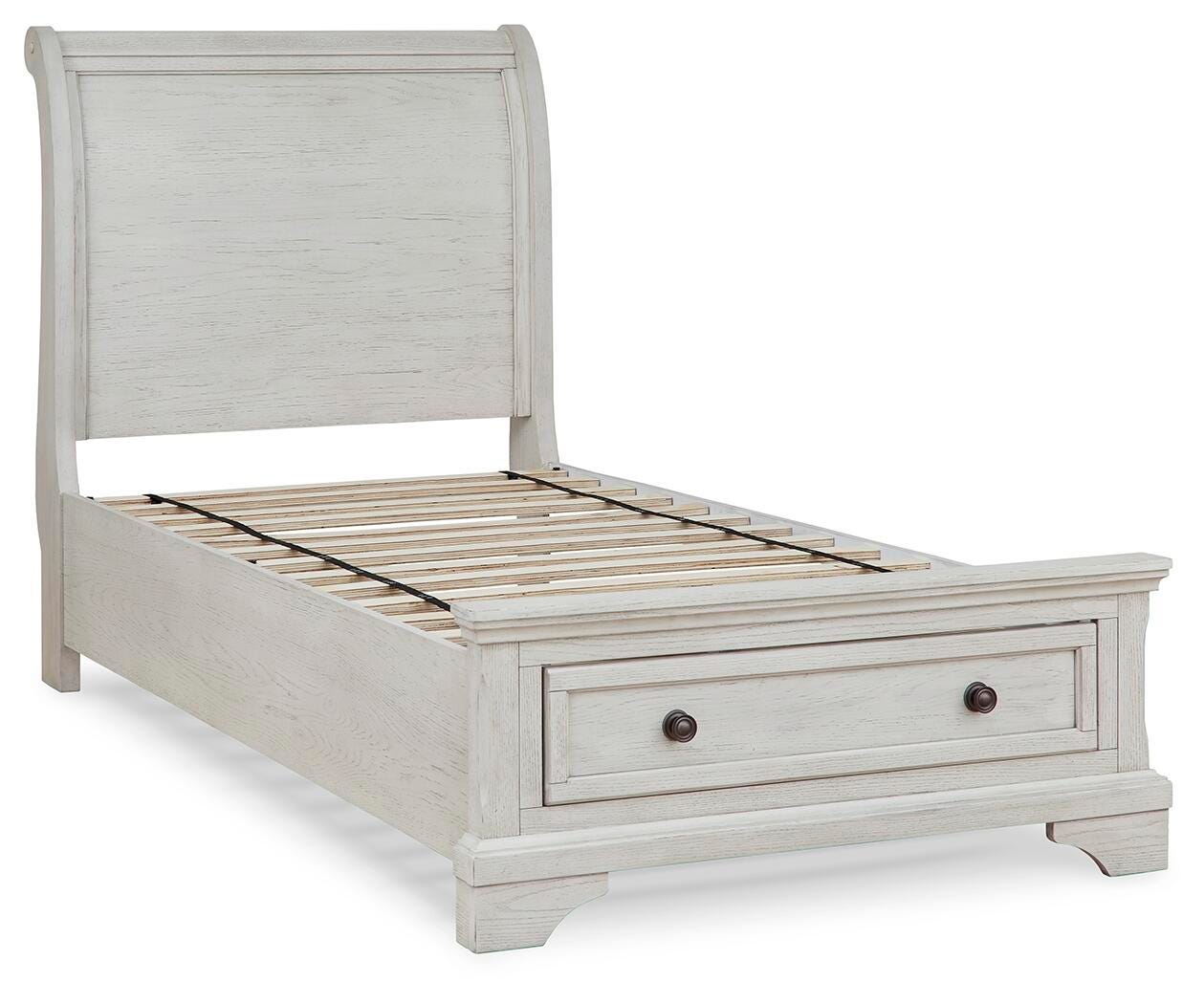Robbinsdale Sleigh Storage Bed, Dresser and Mirror (B742-SI) - Image 4