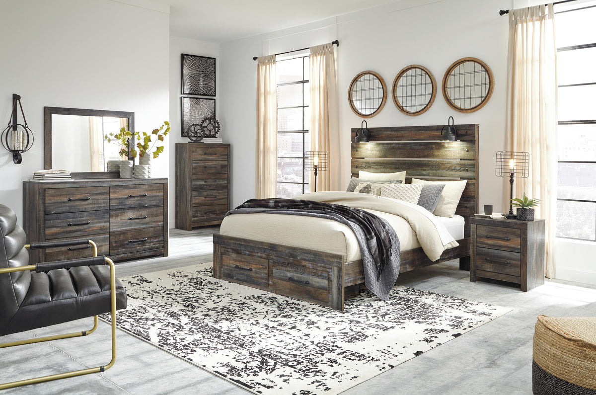 Drystan Nightstand - Multi  (B211-SI) - Image 5