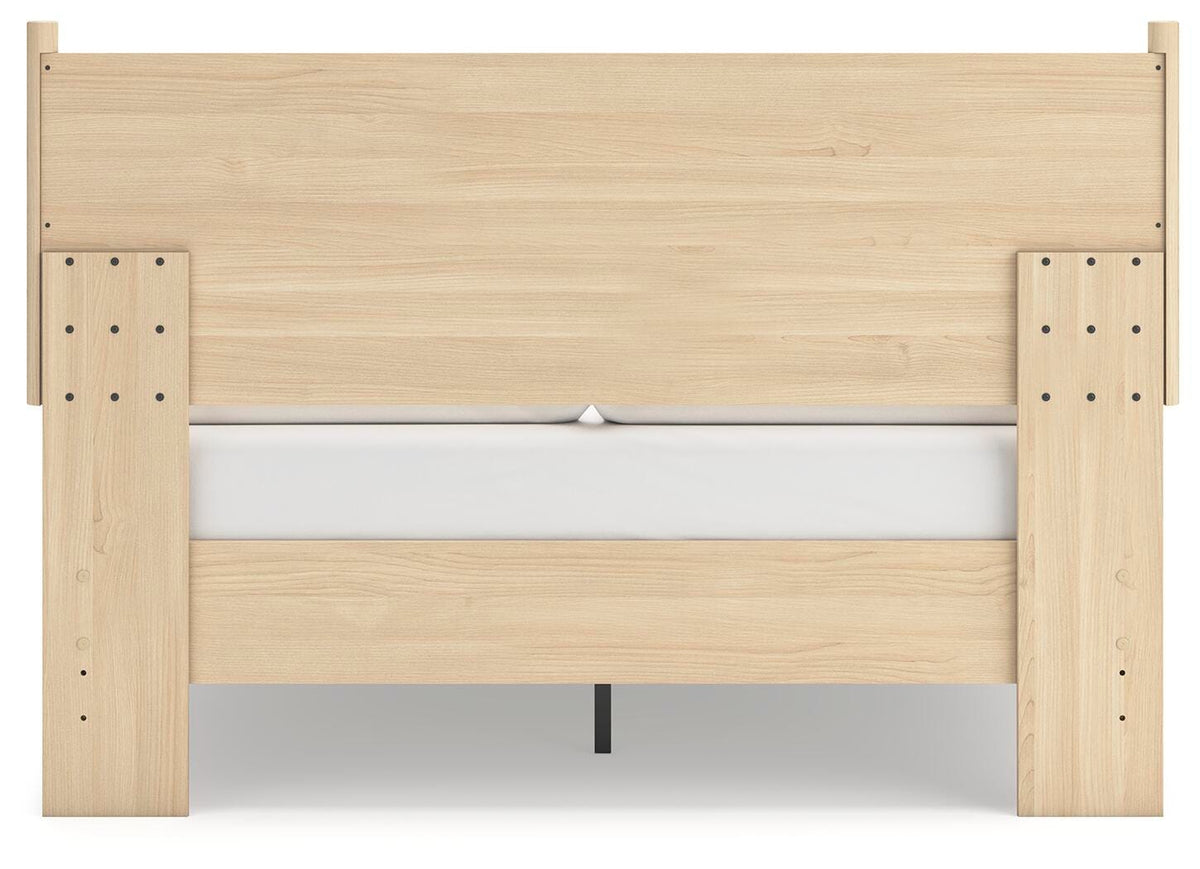 Cabinella Platform Panel Bed - Tan  (EB2444-SI) - Image 5