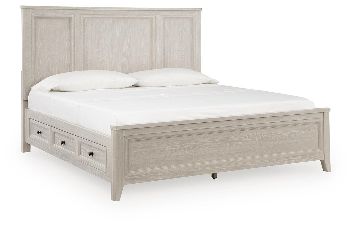 Darbonton California King Panel Storage Bed (PCB853-SI)