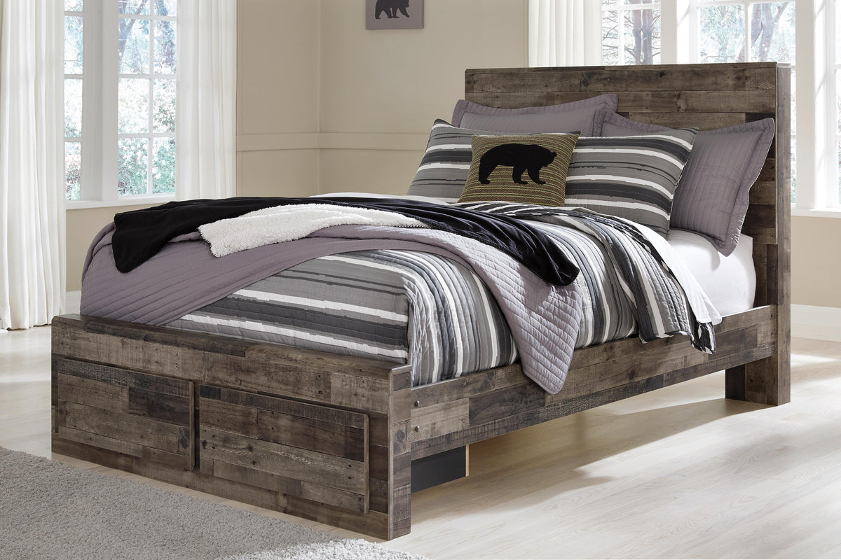 Derekson Storage Bed, Dresser and Nightstand (B200-SI) - Image 8