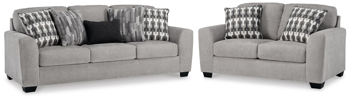 Avenal Park Sofa and Loveseat (50805-SI)