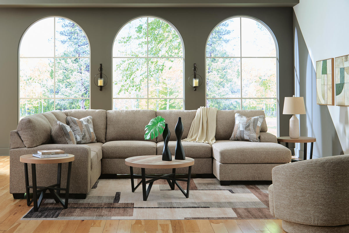 Newellen 3-Piece Sectional with Chaise (48404-SI) - Image 4