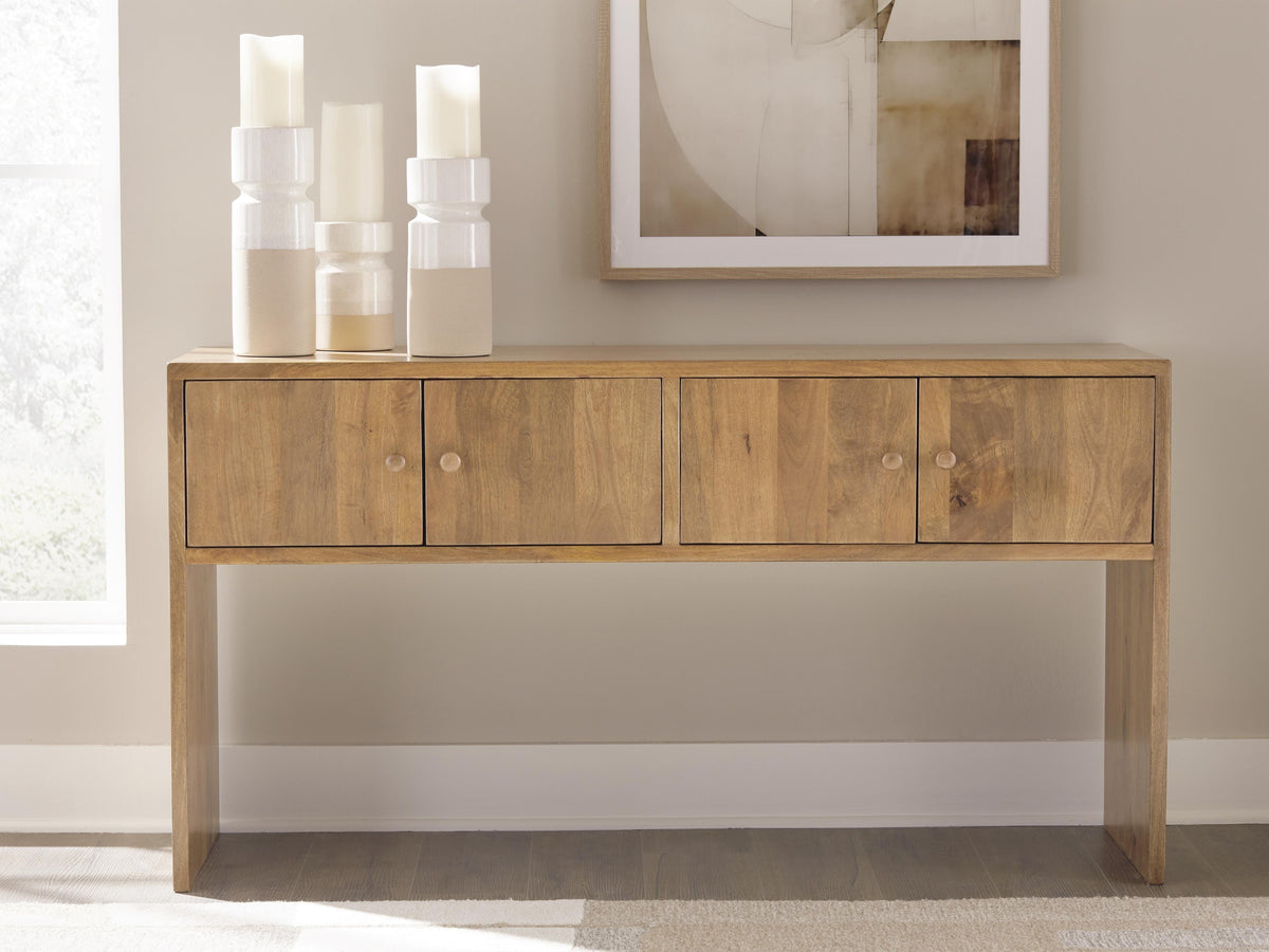 Ella Grove Console - Rich Brown  (T639-SI) - Image 2