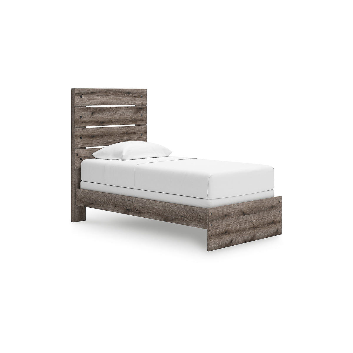 Graystorm Twin Panel Bed (PCB2405-SI)