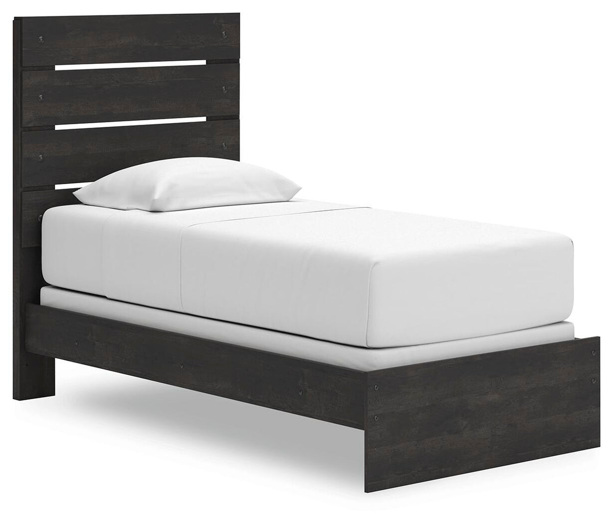 Hollivern Twin Panel Bed, Dresser and Mirror (PCB2108-SI) - Image 9
