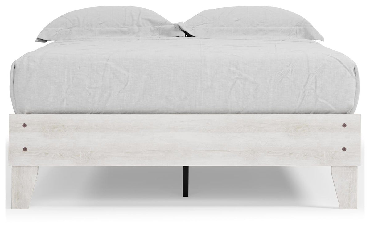 Shawburn Platform Bed - Whitewash  (EB4121-SI) - Image 18
