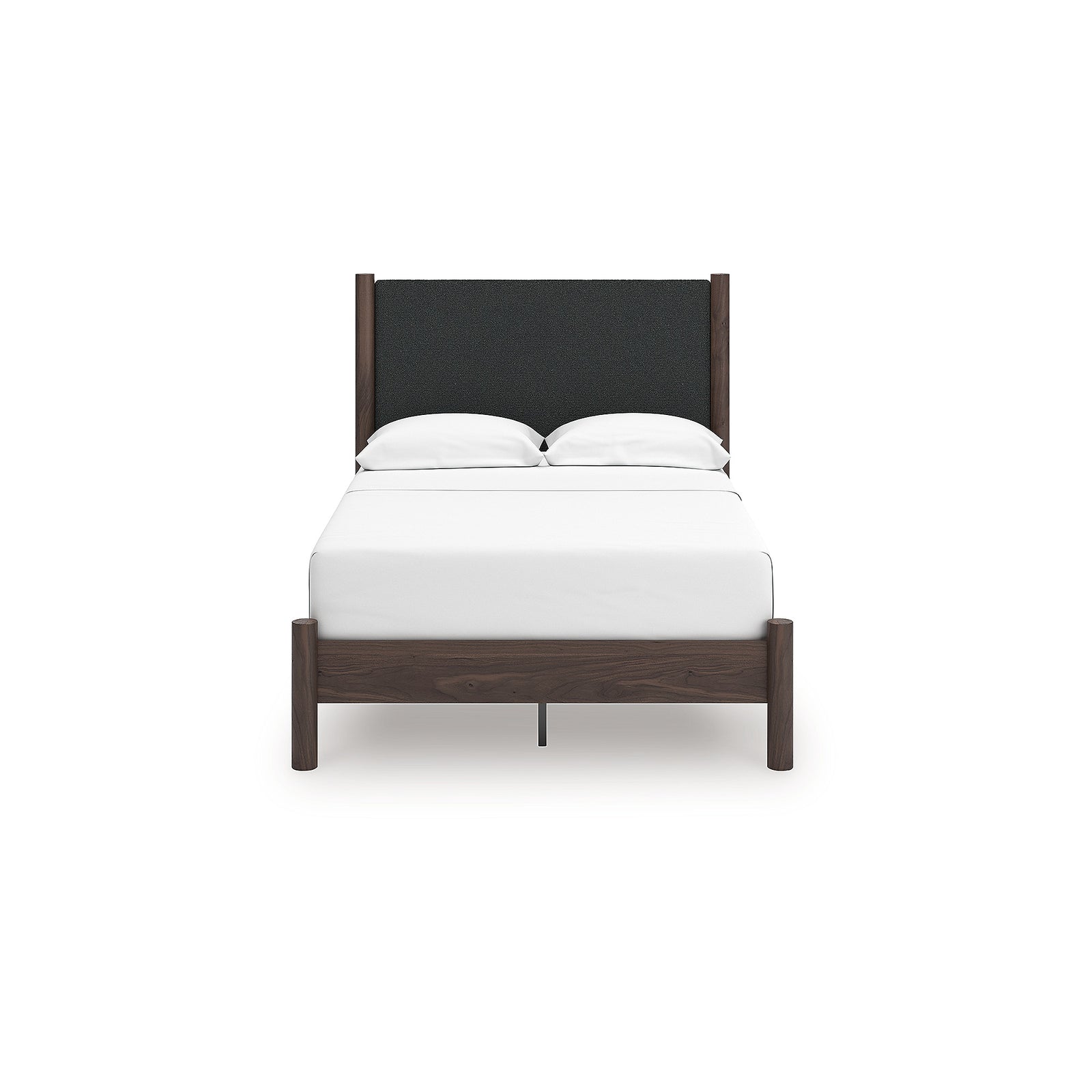 Pamytta Full Upholstered Platform Bed, Dresser and Mirror (PCB2614-SI) - Image 9