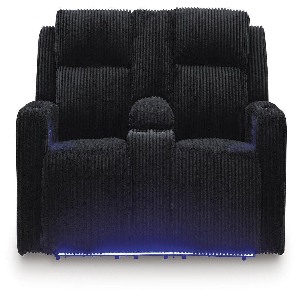 Belvarrow Power Reclining Sofa, Loveseat and Recliner (PC64202-SI) - Image 11