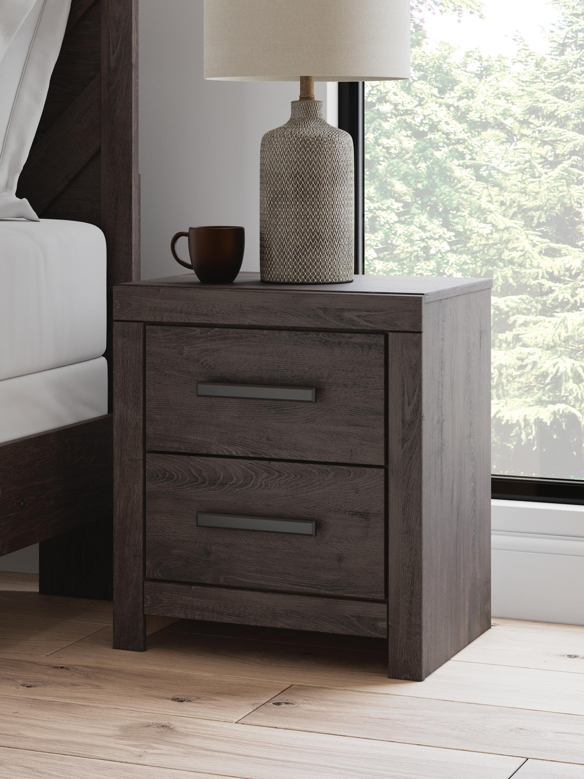Prendonea Panel Bed, Dresser, Mirror and Nightstand (B3789-SI) - Image 22