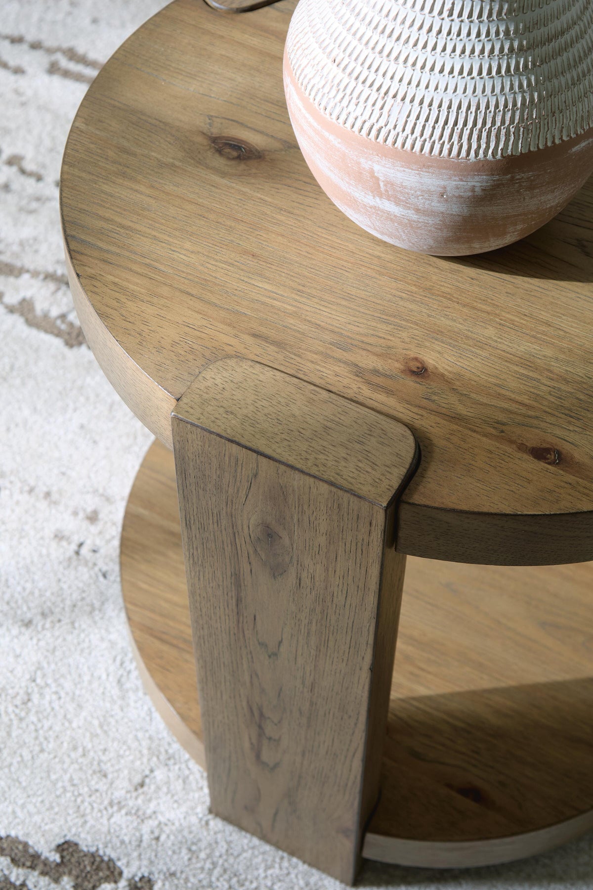 Flangren End Table - Light Brown  (T553-SI) - Image 5