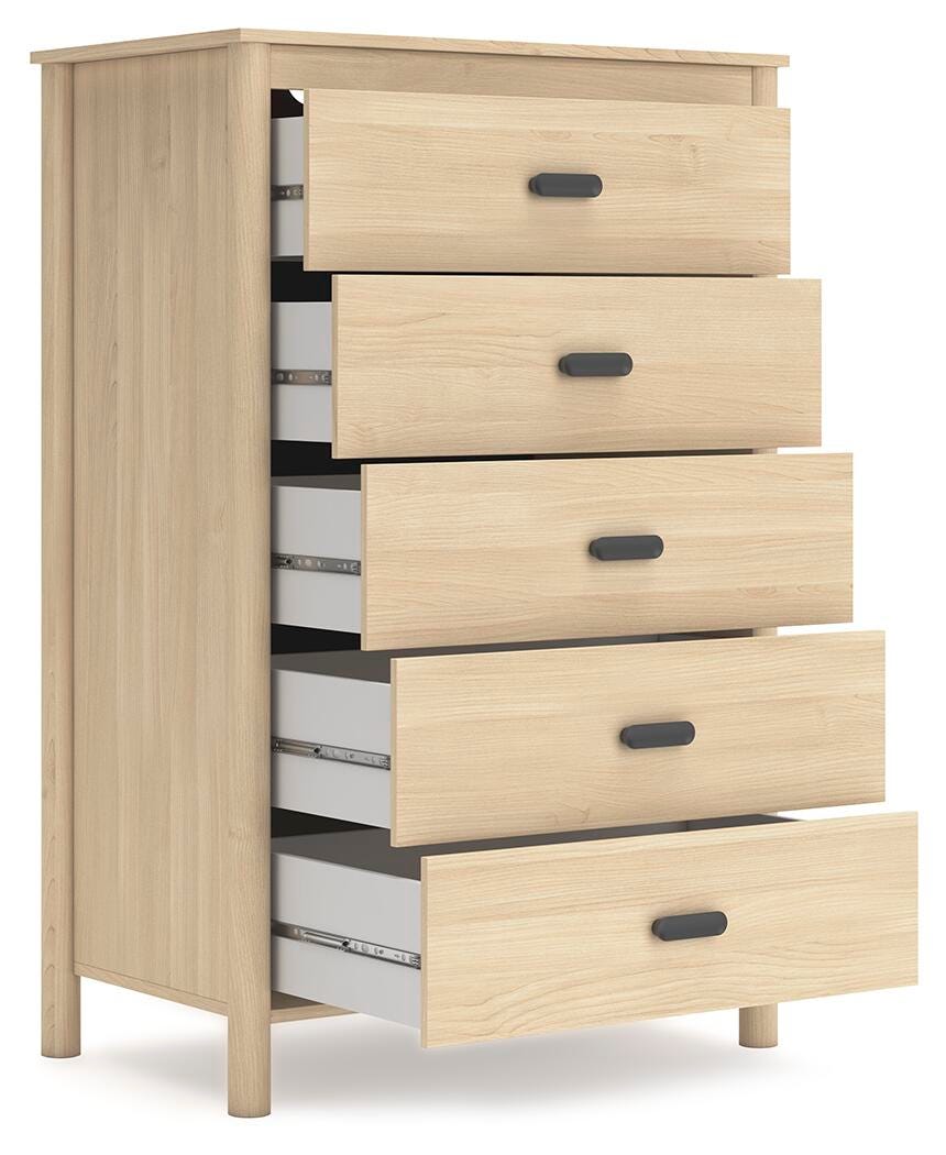 Cabinella Chest of Drawers - Tan  (EB2444-SI) - Image 4