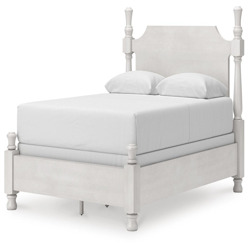 Rowlenstown Queen Poster Bed, Dresser and Mirror (PCB823-SI) - Image 14