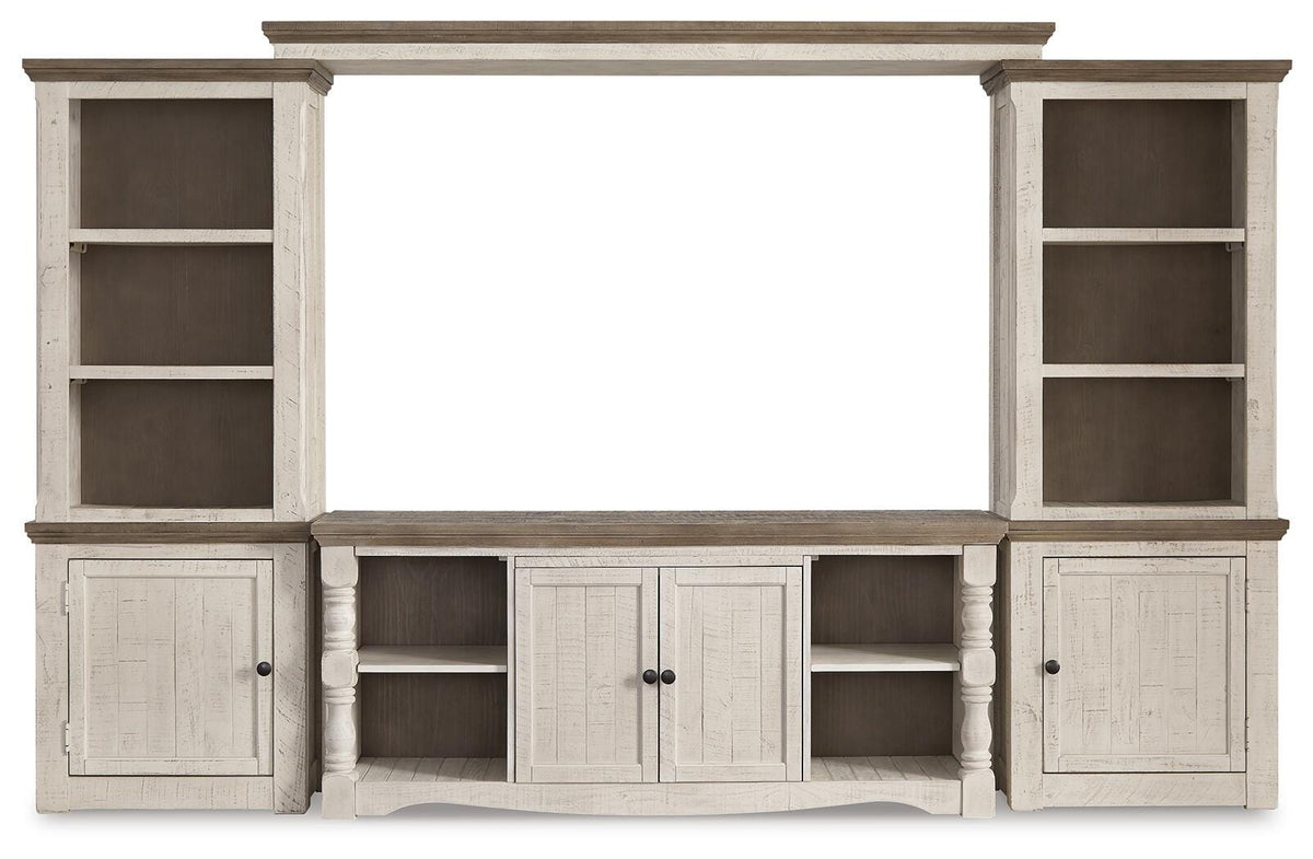 Havalance 4-Piece Entertainment Center (W814-SI)
