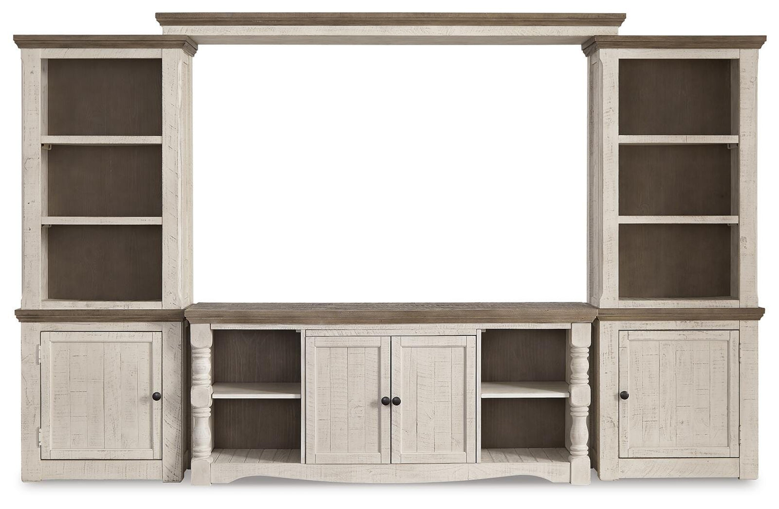 Havalance 4-Piece Entertainment Center (W814-SI)