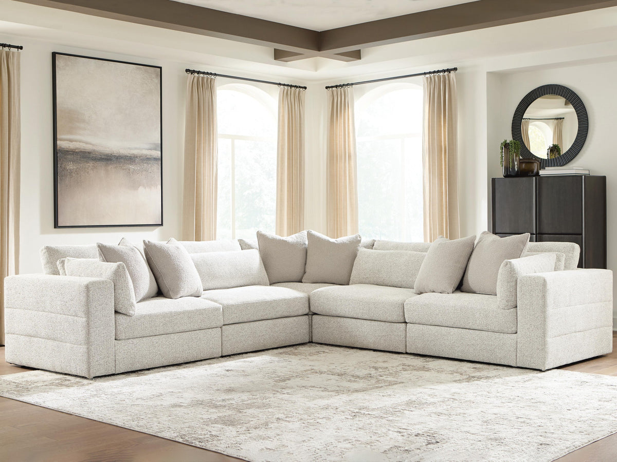 Ashbourne Estate 5-Piece Sectional (PC66004-SI) - Image 2
