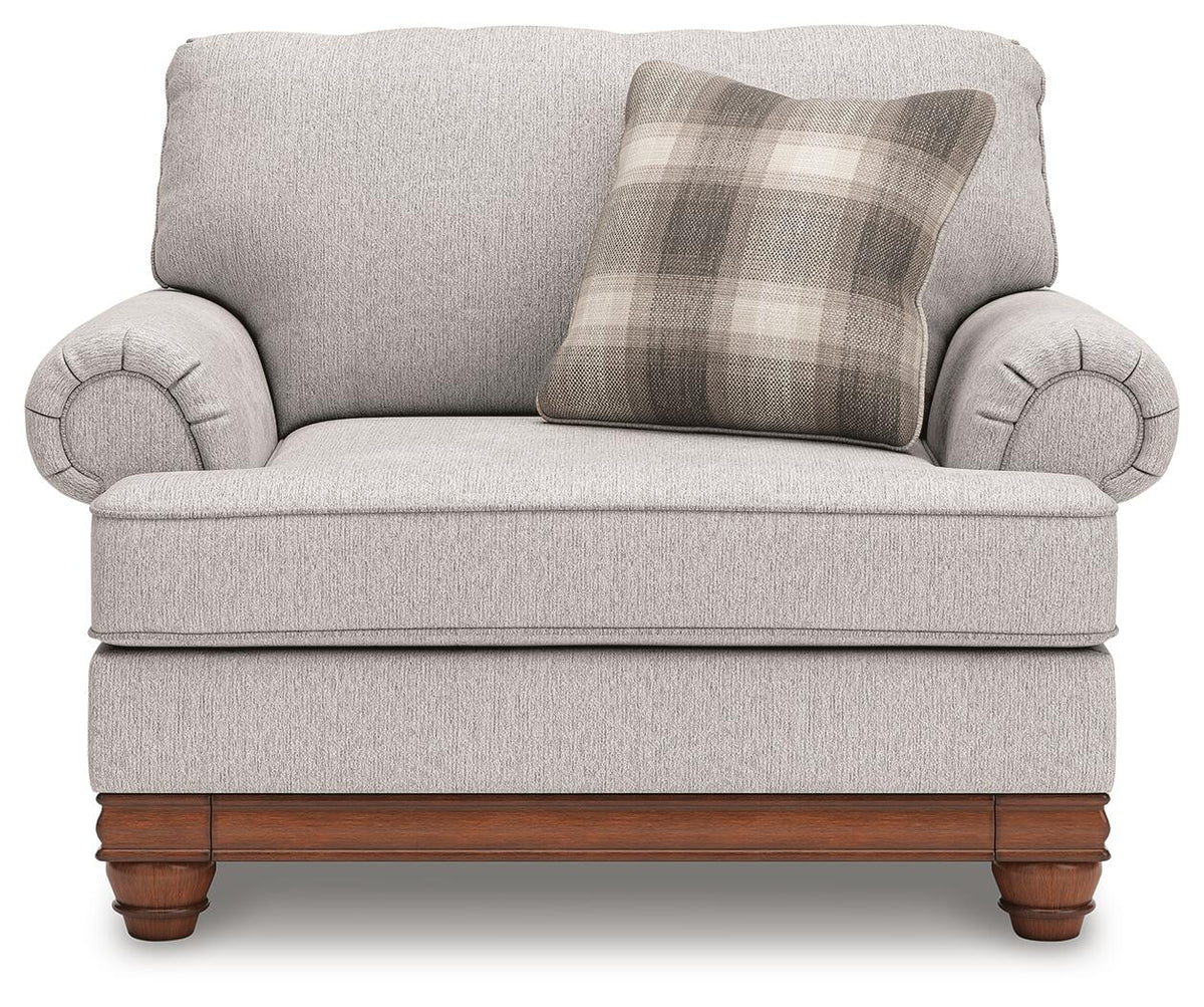 Clearbrooke Oversized Chair and Ottoman (PC56803-SI) - Image 6