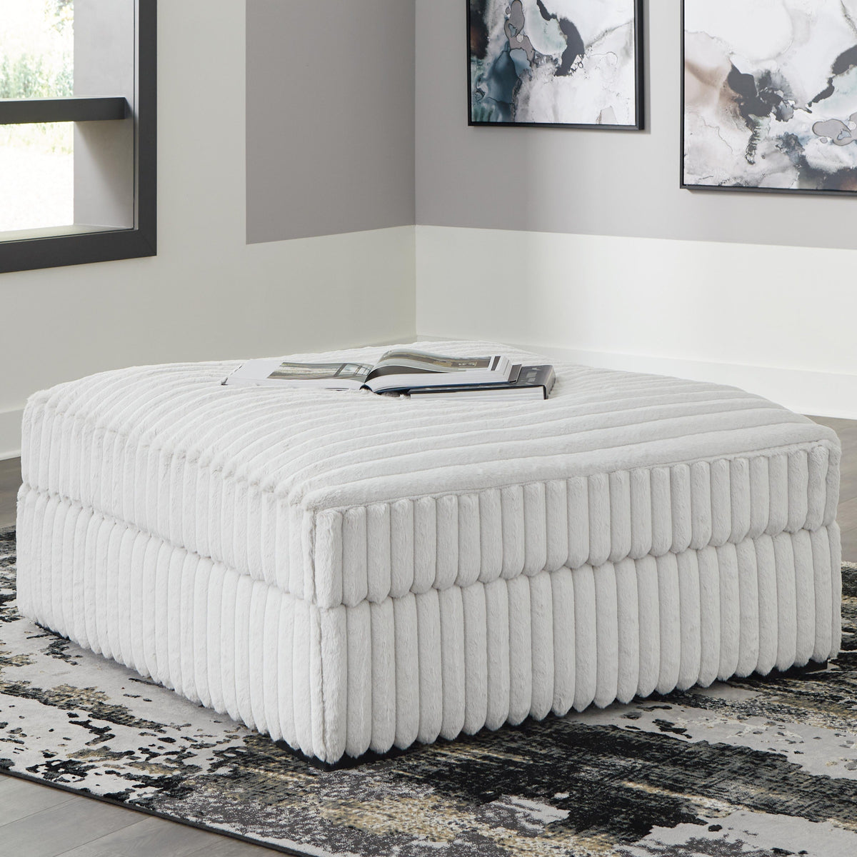 Stupendous Oversized Accent Ottoman (25903-SI) - Image 4