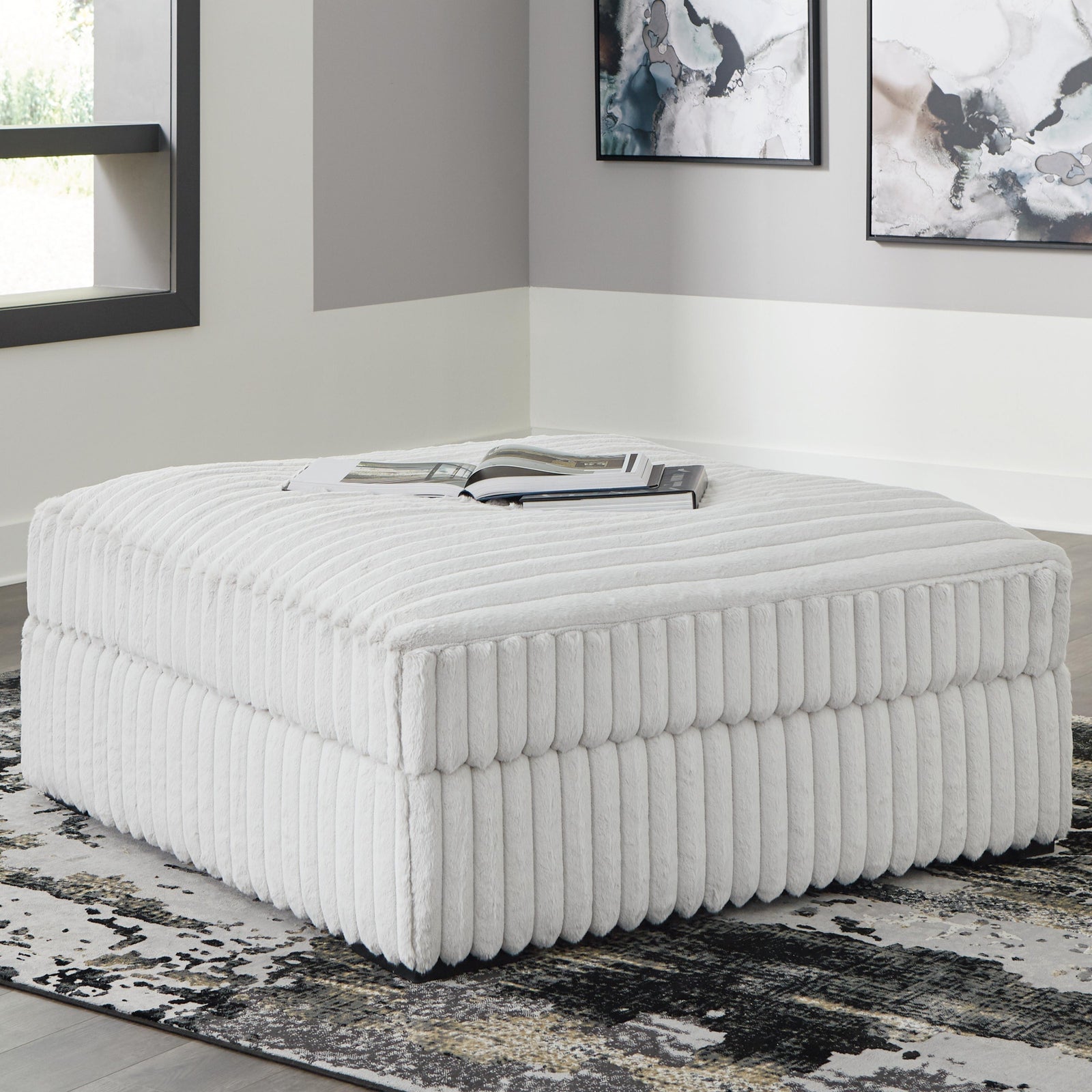 Stupendous Oversized Accent Ottoman (25903-SI) - Image 4