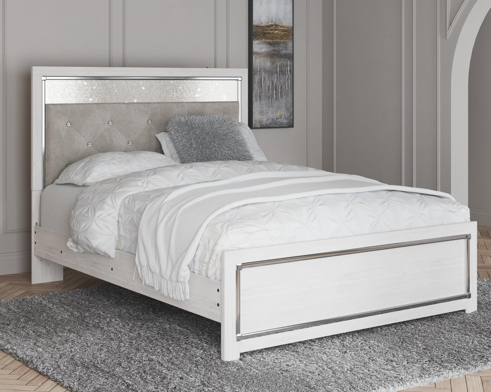 Altyra Panel Bed - White  (B2640-SI) - Image 2