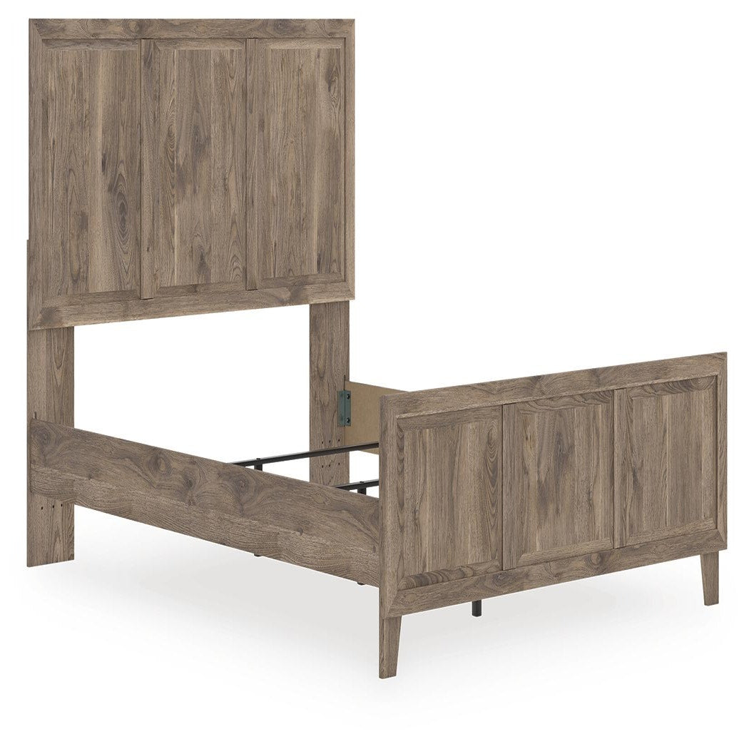 Rusticott Queen Panel Bed (PCB2260-SI) - Image 2