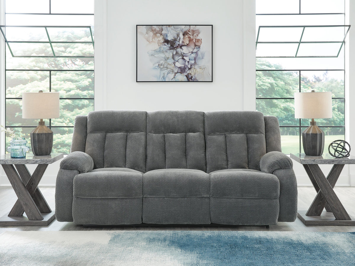 Observation Power Reclining Sofa with Drop Down Table (PC21405-SI) - Image 8