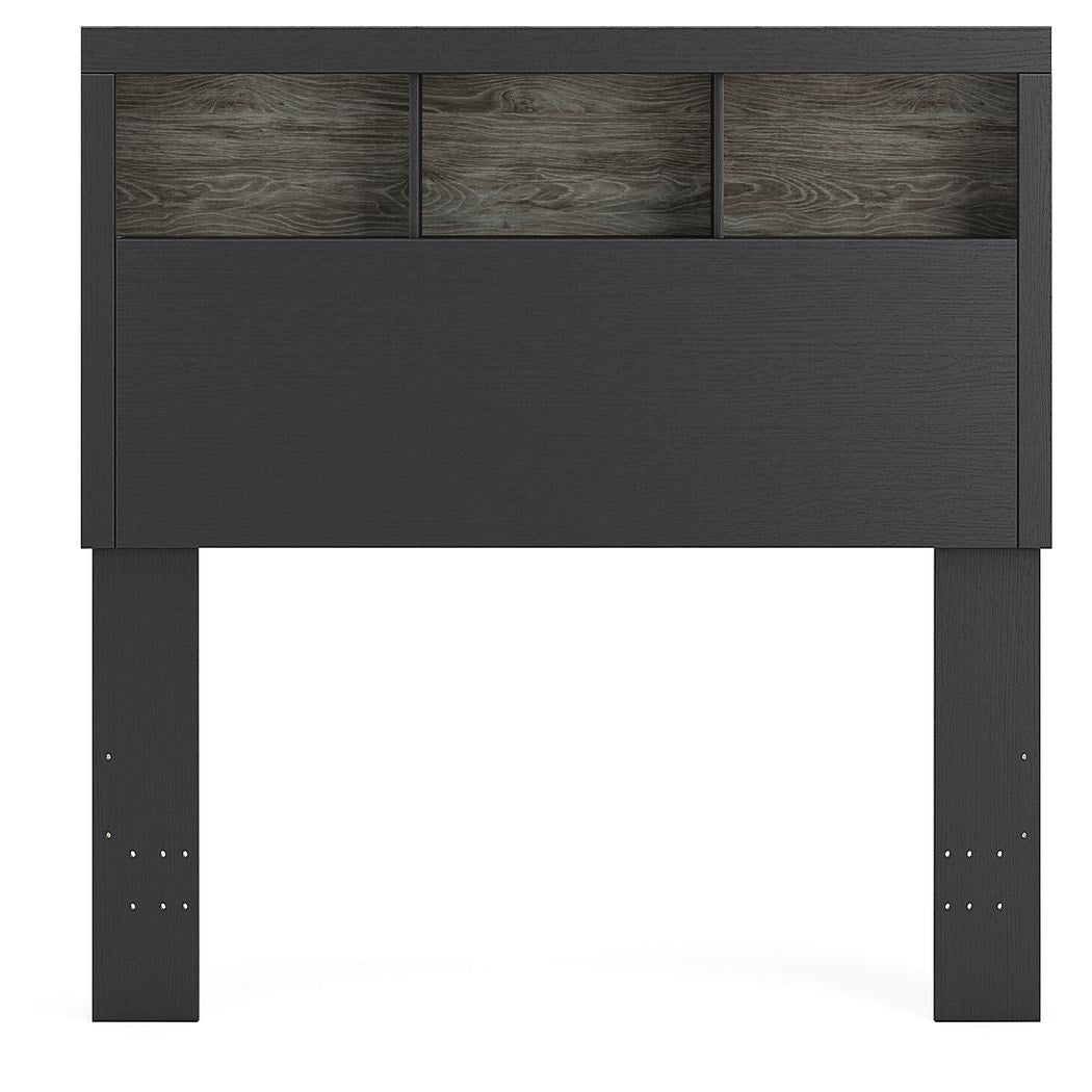 Broachmyn Lighted King Bookcase Headboard (PCB1118-SI) - Image 30
