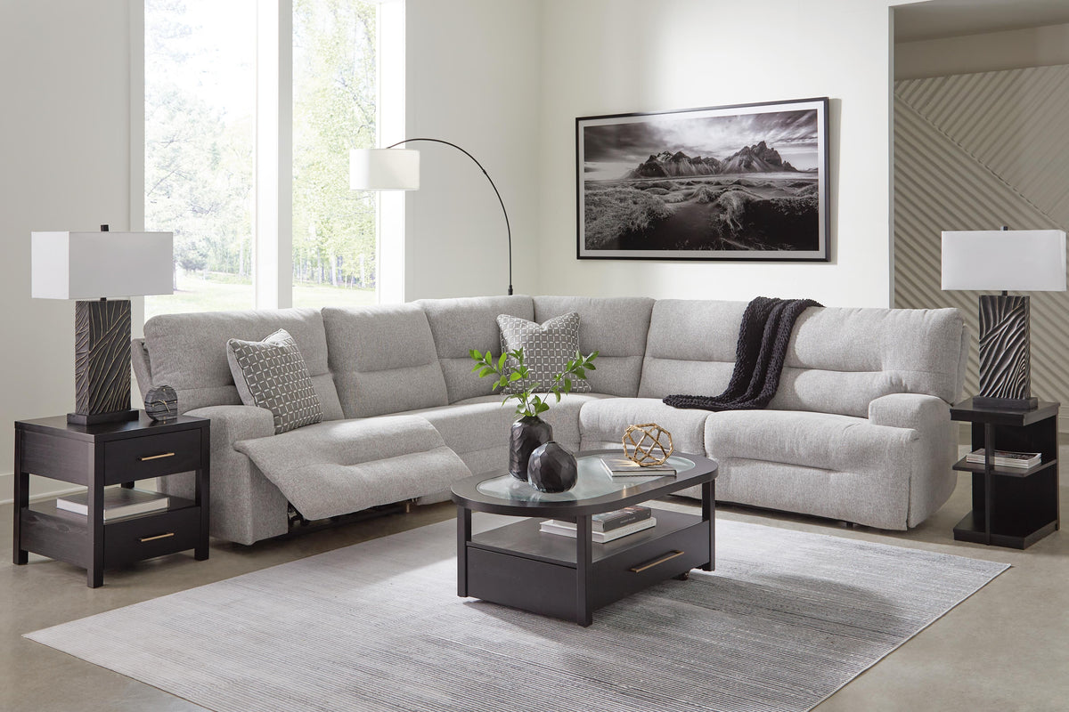 Acklen Place 5-Piece Power Reclining Sectional (93605-SI) - Image 24
