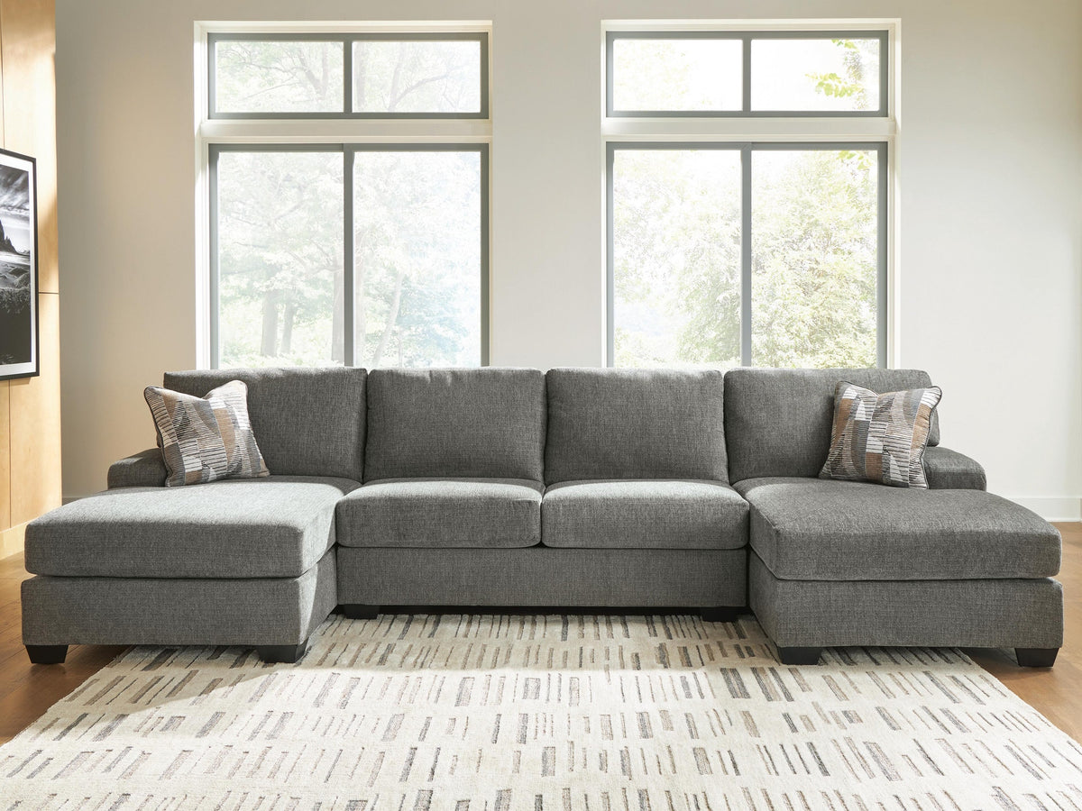 Clarington 3-Piece Sectional with Double Chaise (PC48405-SI) - Image 2