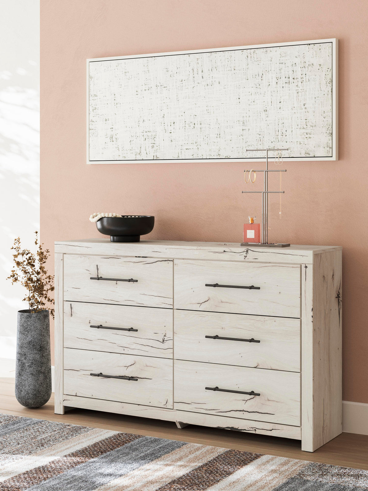 Lawroy Storage Bed, 2 Dressers, Mirror and 2 Nightstands - Light Natural  (B2310-SI) - Image 32