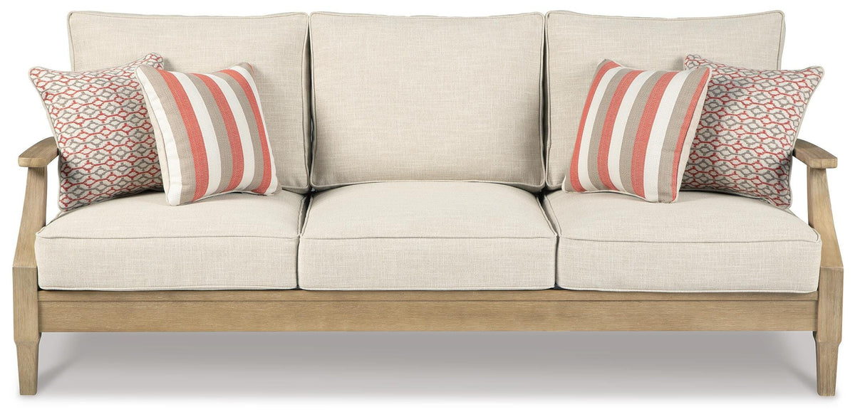 Clare View Outdoor Sofa, Loveseat and 2 Lounge Chairs (P801-SI) - Image 8