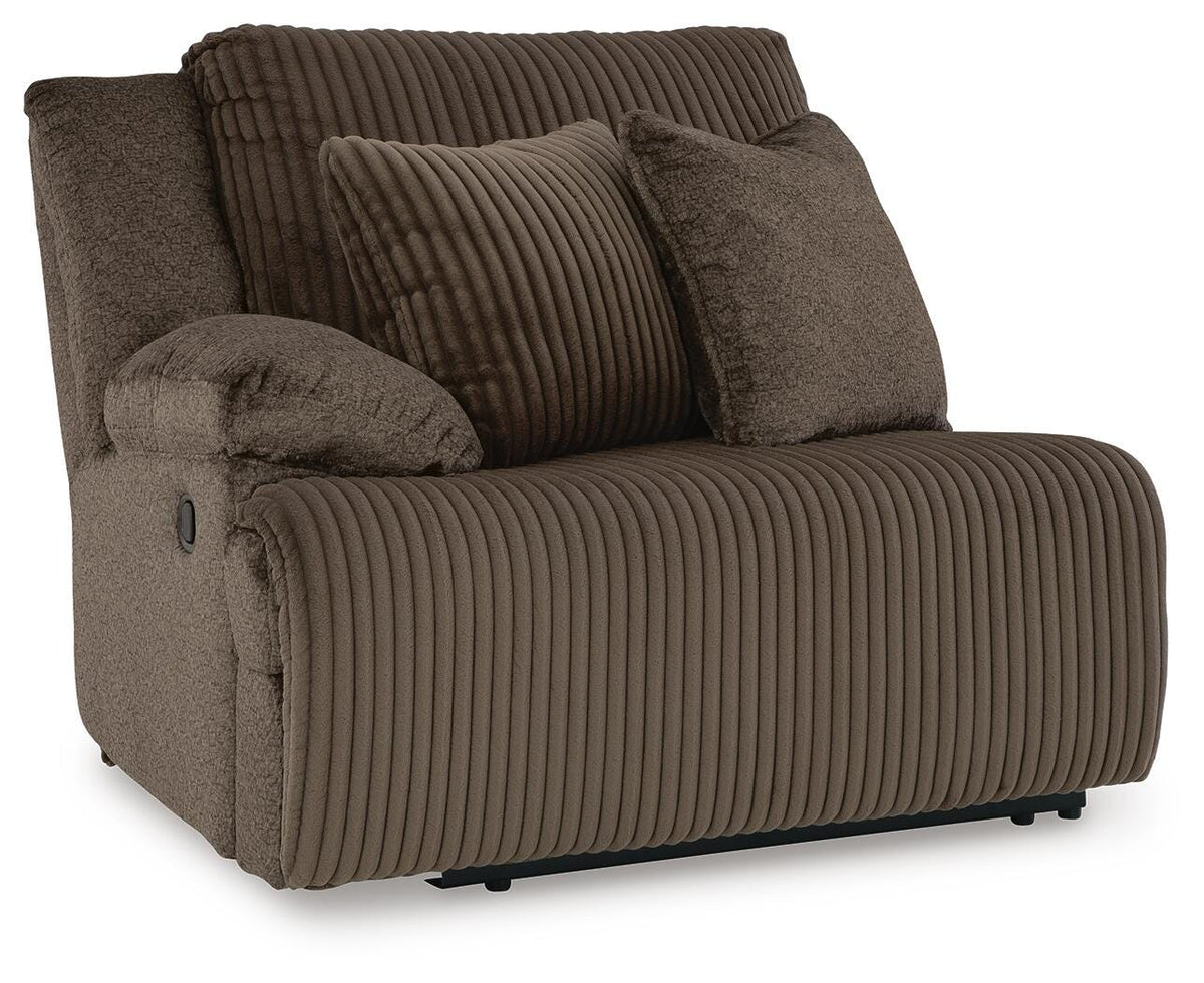 Top Tier 3-Piece Reclining Sofa Chaise Sectional (92705-SI) - Image 11