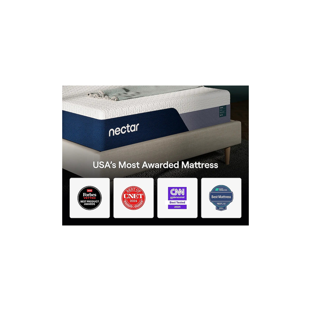 Nectar Premier Memory Foam Twin XL Mattress (M126-SI) - Image 5
