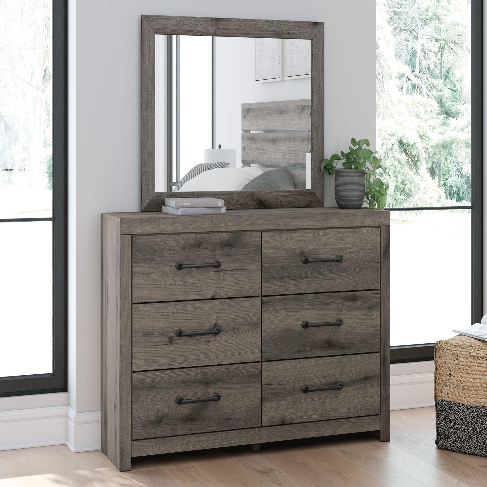 Graystorm Dresser and Mirror (PCB2405-SI) - Image 8