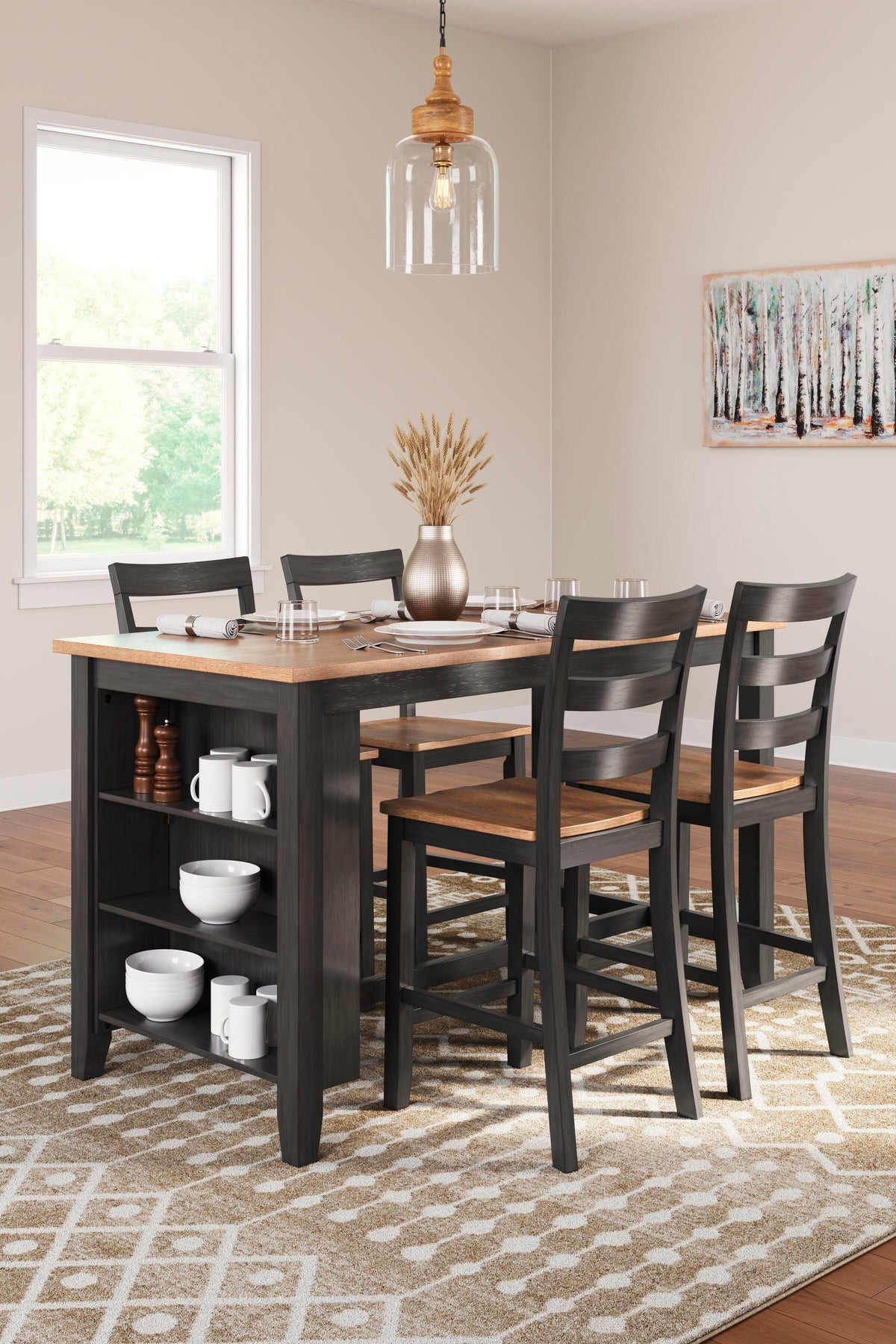 Gesthaven Dining Set (D396-SI) - Image 5