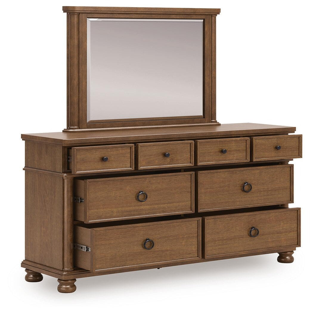 Rowlenstown Dresser and Mirror (PCB824-SI) - Image 2