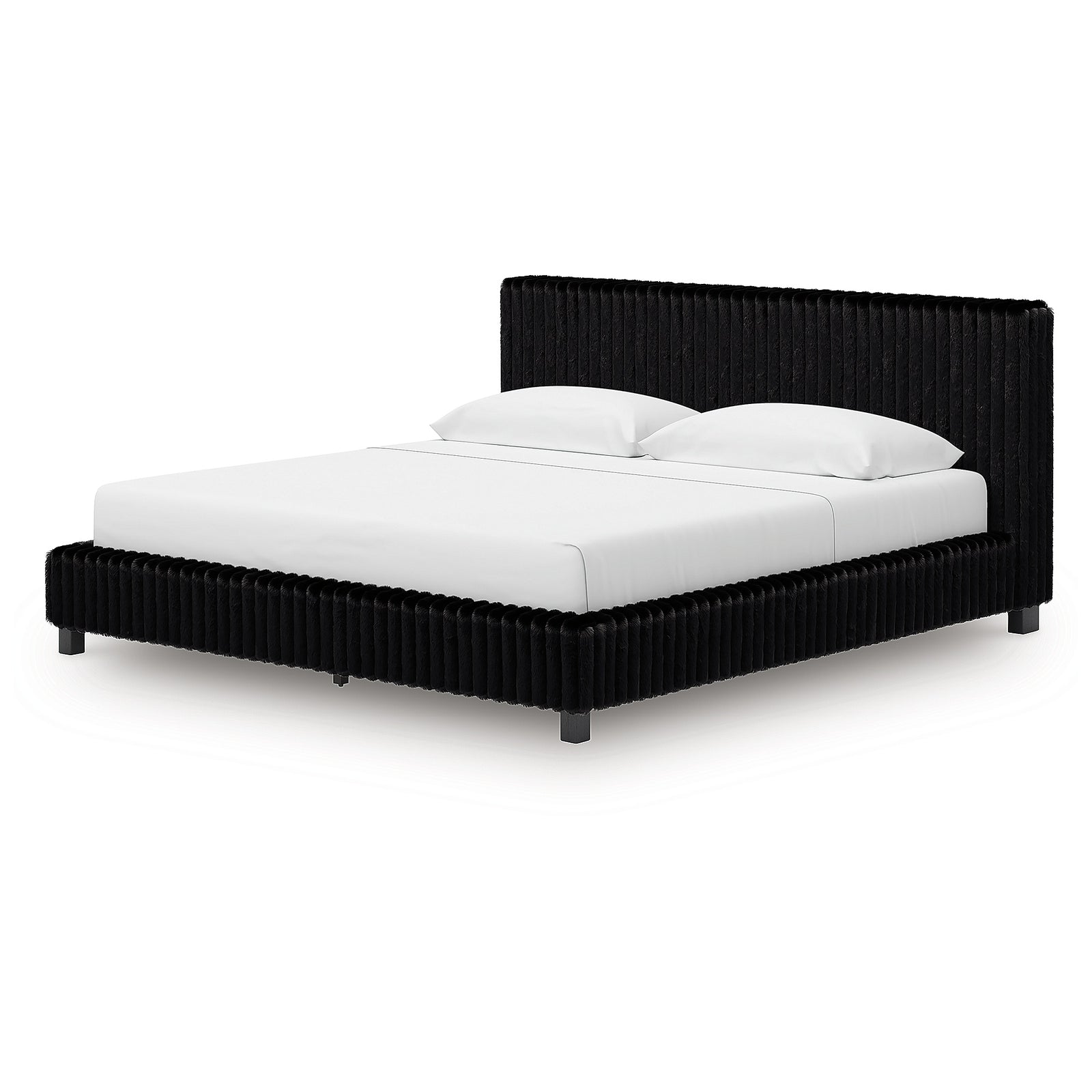 Zuraleus King Upholstered Bed (PCB3380-SI) - Image 3