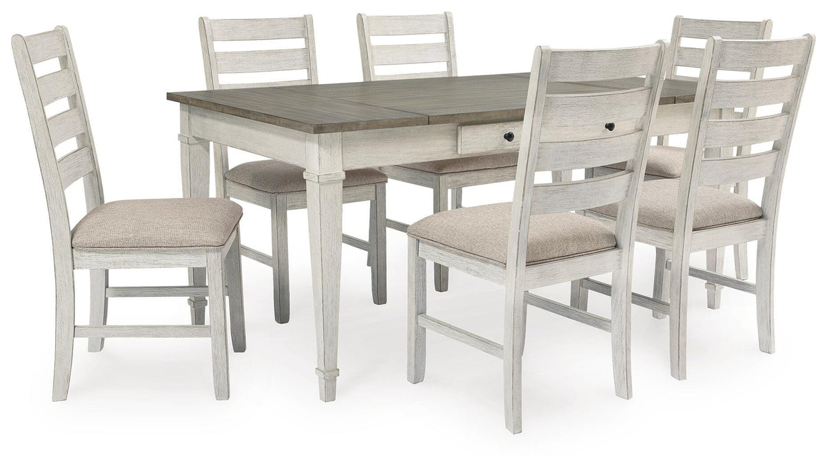 Skempton Dining Table and 6 Chairs (D394-SI)